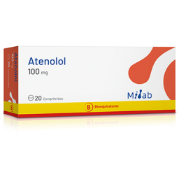 Atenolol 100mg X 20 Comprimidos Mintlab Farmacia Figuesan