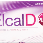 Elcal-D Plus Calcio 500mg Vitamina D 400 U.I x 60 cápsulas