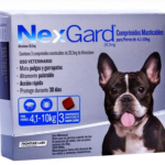 Nexgard 28,3mg x 3 comprimidos. Desde 4kg a 10kg.