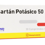 Losartán potásico 50mg 30 comprimidos