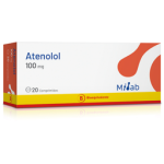 Atenolol 100 mg 20 Comprimidos